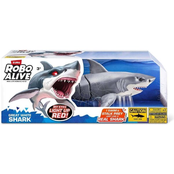 Zuru - Robo Alive Great White Shark Real Life Robotic Pets!