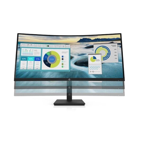 Hp P34Hc G4 34 Inch Wqhd Curved Eye Ease 3440 X 1440 Usbc Dp Hdmi