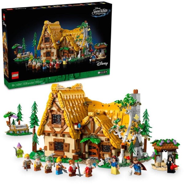 LEGO 43242 - Disney Snow White and the Seven Dwarfs' Cottage