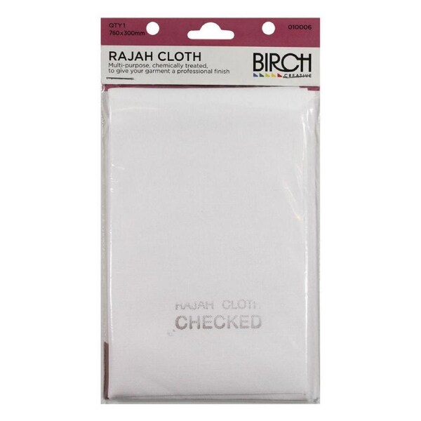 Rajah Pressing Cloth 760 x 300mm Ironing Sewing