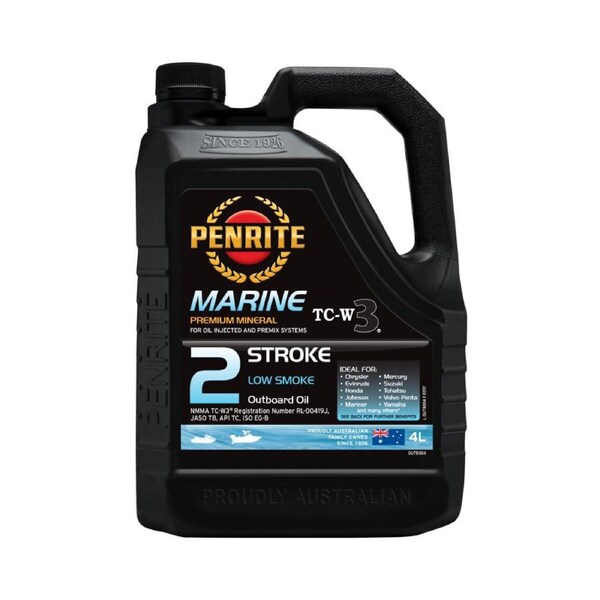 Penrite Marine Outboard Two Stroke Oil 4L - OUTB004