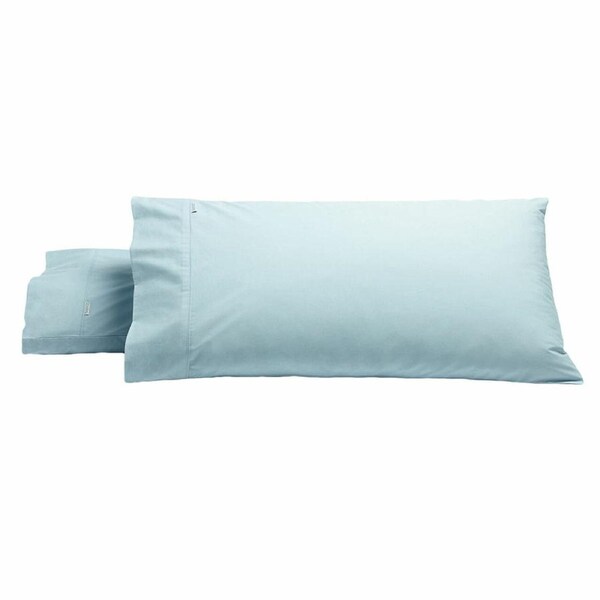 Heston Blue KING SIZE Pillowcase Pair by Bianca