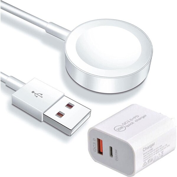 Apple Watch IWatch SE 9 8 Fast Wireless Charger Charging Type C Cable