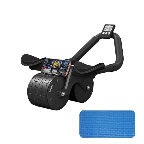 Automatic Rebound AB Roller Exercise Wheel Abdominal Wheel Anti Slip Fitness Gym