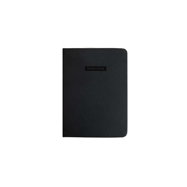 MiGoals Gratitude Soft Cover B6 Writing Journal/Notebook Stationery 200Pgs Black