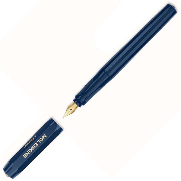 Moleskine Kaweco Collection Fountain Pen Writing Office Stationery Fine Nib Blue
