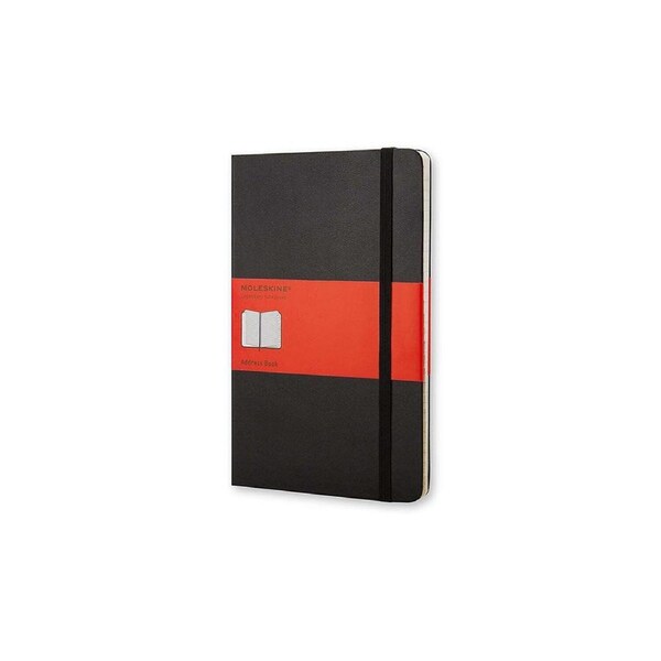 Moleskine Classic Hardcover Writing Pocket Address Book/Notebook Stationery BLK