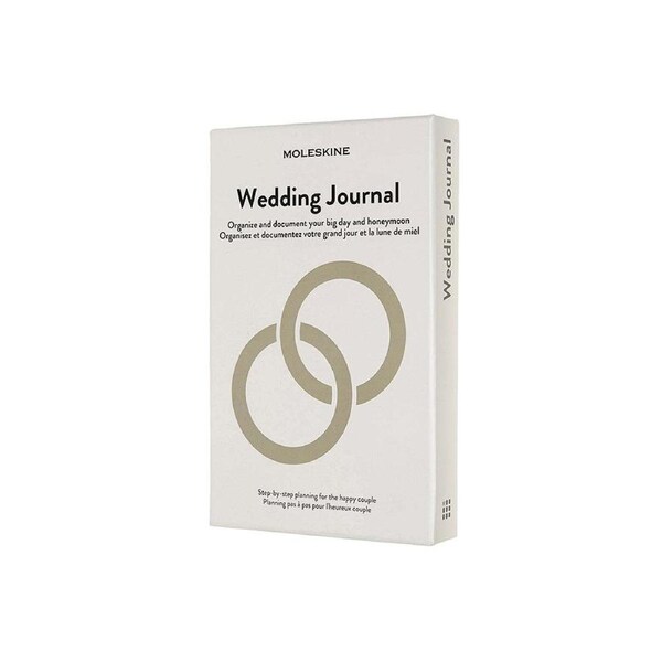 Moleskine Passion Hardcover Writing Wedding Journal Notebook Stationery White L