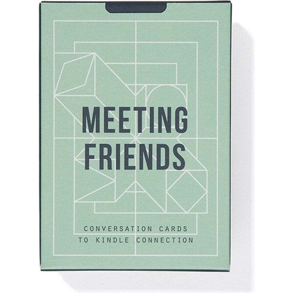 52pc The School Of Life 9cm Meeting Friends Conversation Cards Interactive Game