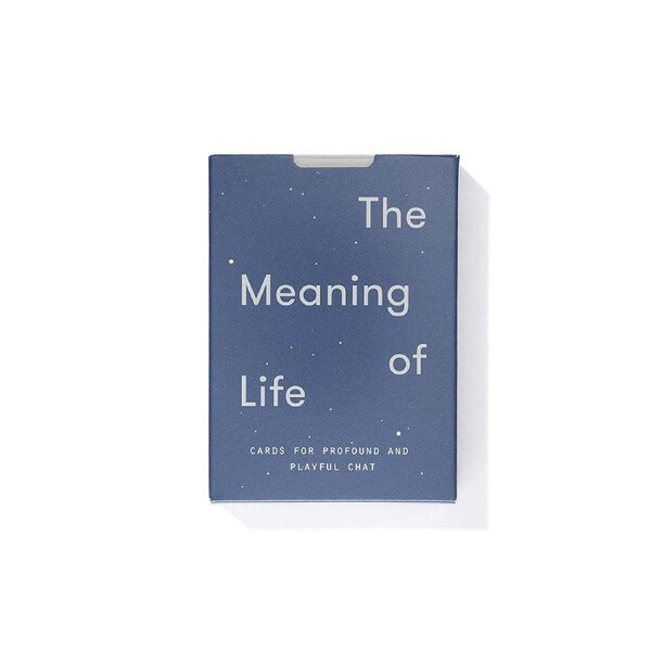 52pc The School of Life 9cm The Meaning of Life Philosophy/Work Card Gift Set