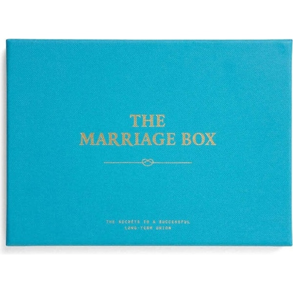 20pc The School Of Life 22cm Paper Cards The Marriage Box Manual Novelty Gift