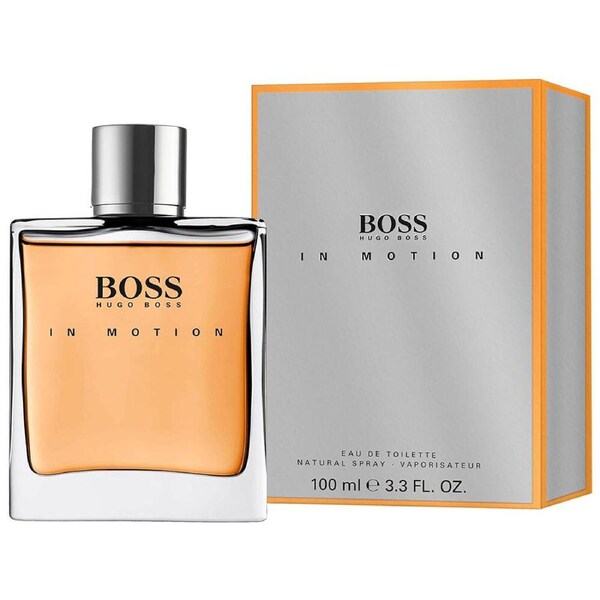 Hugo Boss In Motion Mens Designer Fragrance Spray 100ml Eau De Toilette