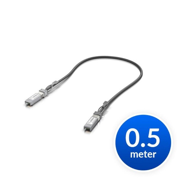 Ubiquiti SFP28 Direct Attach Cable, 25Gbps DAC Cable, 25Gbps Throughput Rate