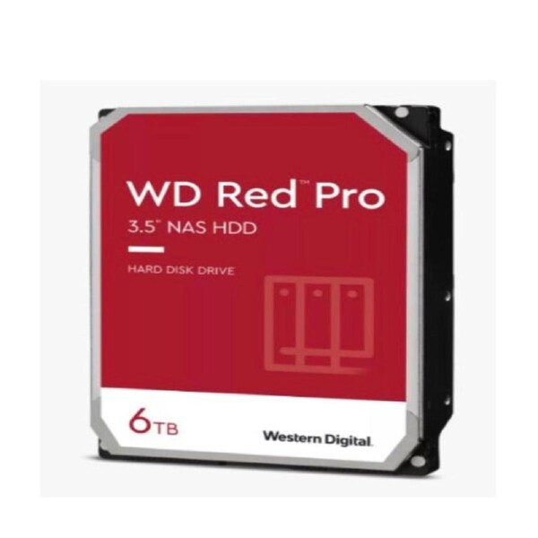 Western Digital Wd Red Pro 6Tb Nas Hdd Sata3 7200Rpm 256Mb