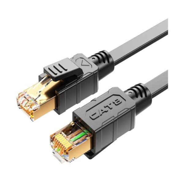 8Ware Cat8 Cable 1M Grey Color Rj45 Ethernet Network