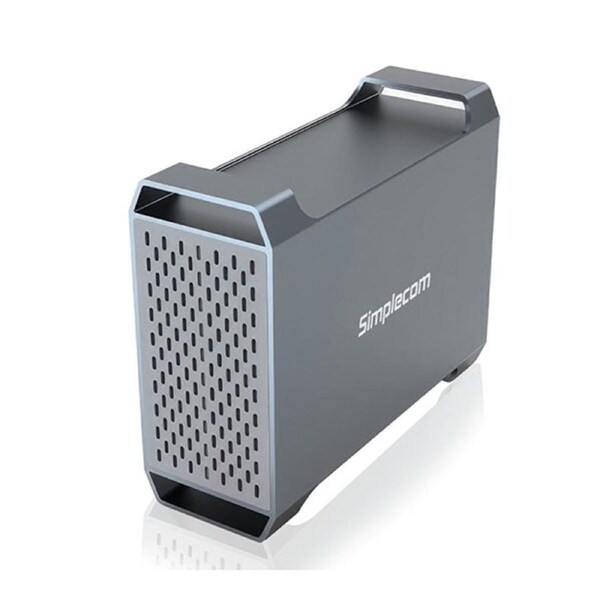 Simplecom Se482 Superspeed Usb Dual Bay Sata Hard Drive Raid Enclosure