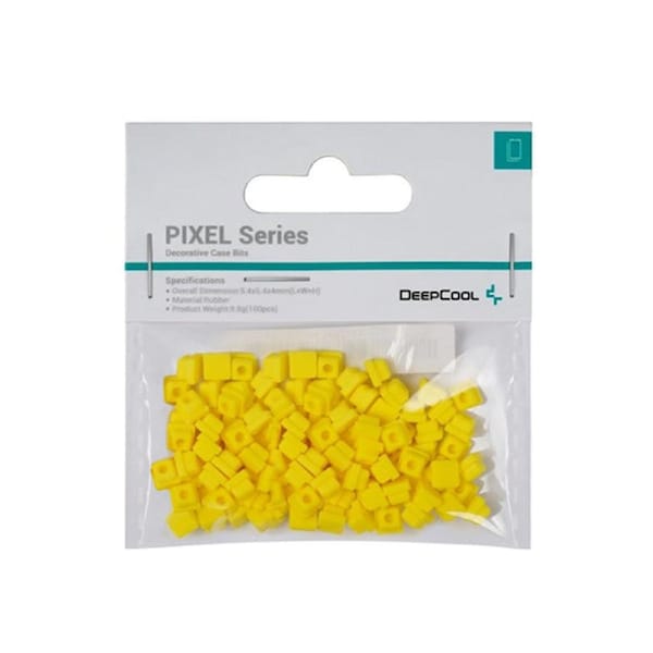 Deepcool Pixel Decorative Case Bits Yellow
