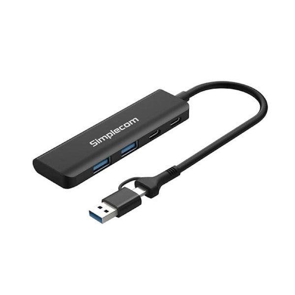 Simplecom Ch385 Superspeed Usb A And Usb C 4 Port Combo Hub Usb