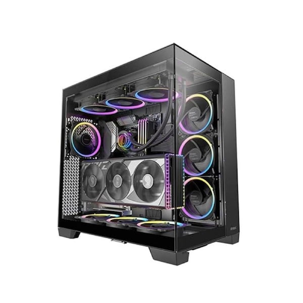 Antec C8 Argb Eatx Atx Dual Chamber 2X 16Cm Argb Reverse Fans Case