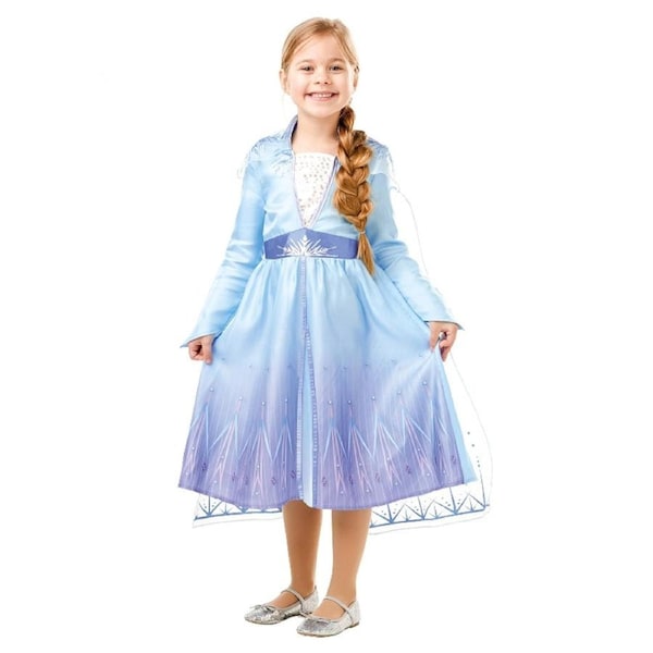 Disney Frozen 2 Girls Princess Elsa Classic Dress Up Halloween Costume 3-5