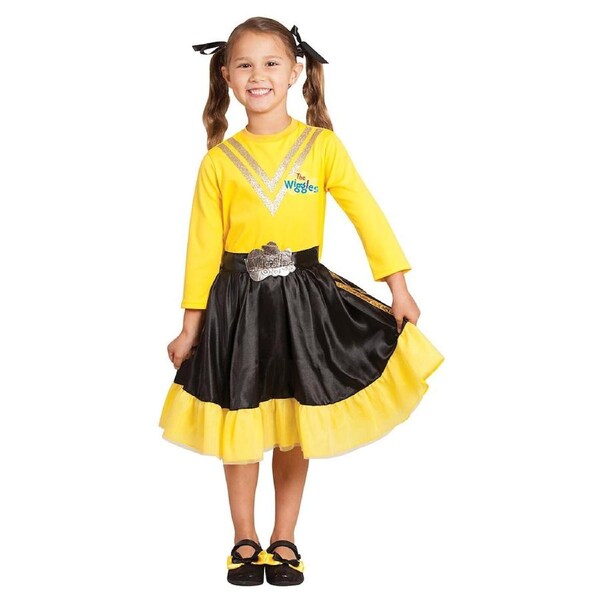 Emma Wiggle Deluxe Dress Up Outfit Kids/Children Party Costume 3-5y