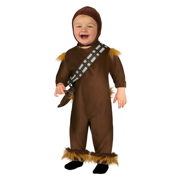 Star Wars Chewbacca Jumpsuit/Headpiece Costume Villain Dress Up Toddler