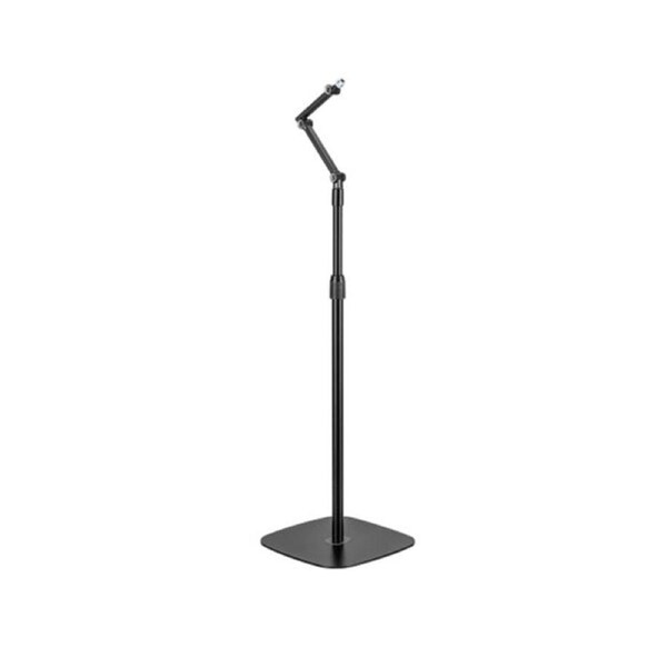 Brateck Stylish Height Adjust Mic Floor Stand Matte Black Light Grey