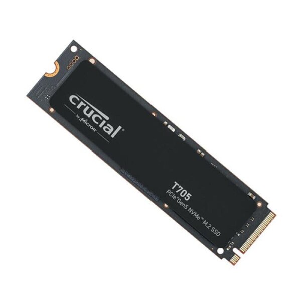 Crucial T705 2Tb Gen5 Nvme Ssd 14500 12700 Mbs R W 1200Tbw 1550K Iops