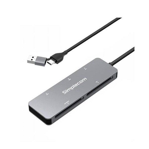 Simplecom Cr407 5-slot Superspeed Usb 3 And Usb C To Cfast