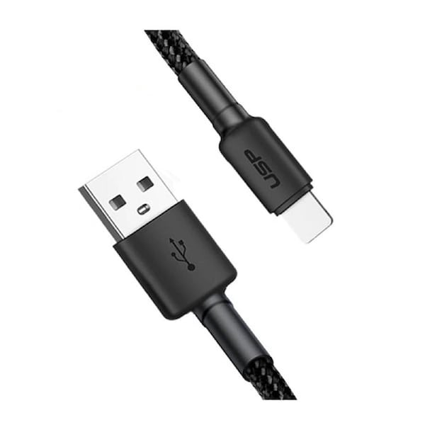Usp Boostup Lightning To Usb A Cable 20Cm Black Quick Charge Connect