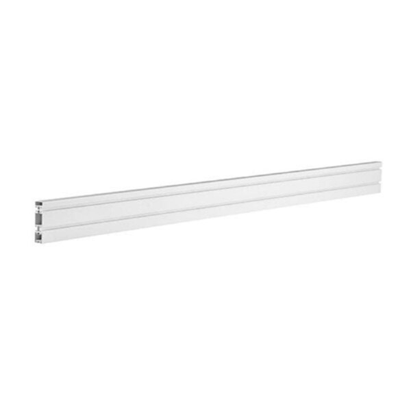 Brateck Aluminum Slatwall Panel Weight Capacity 40Kg Matte White
