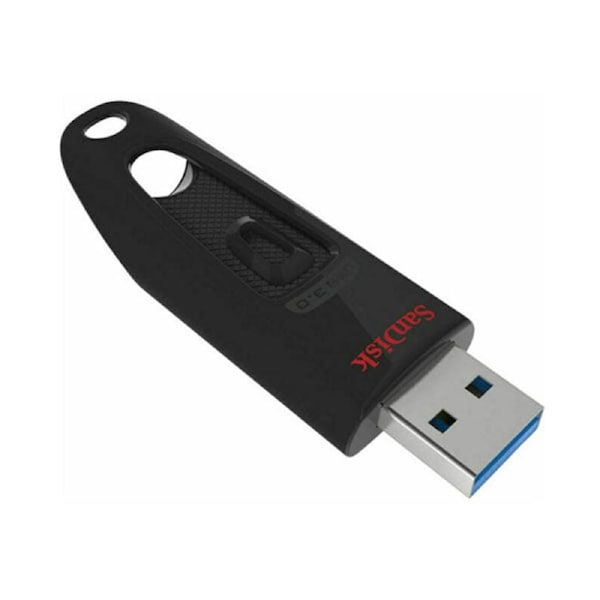 Sandisk Ultra 32Gb Usb3 Flash Drive 130Mb Memory Stick Thumb Key Black