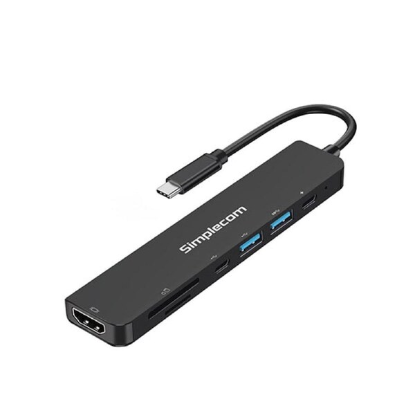 Simplecom Ch547 Usb C 7 In 1 Multiport Usb Hub