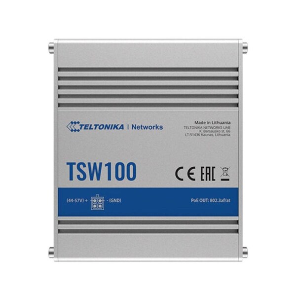 Teltonika Tsw100 Industrial Unmanaged Poe Switch