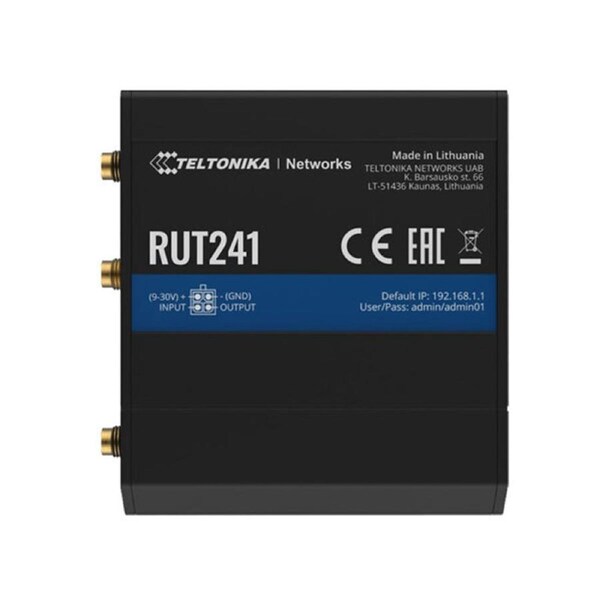 Teltonika Rut241 Compact Industrial 4G Lte Router Equipped