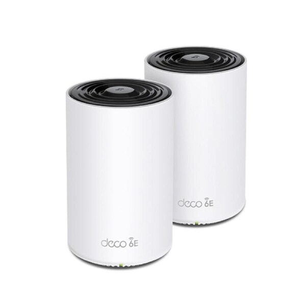 TP Link Deco Xe75 Pro 2 Pack Axe5400 Tri Band Mesh Wi Fi