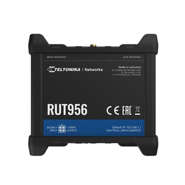 Teltonika Rut956 Dual Sim Cellular 4G Lte Wan Failover