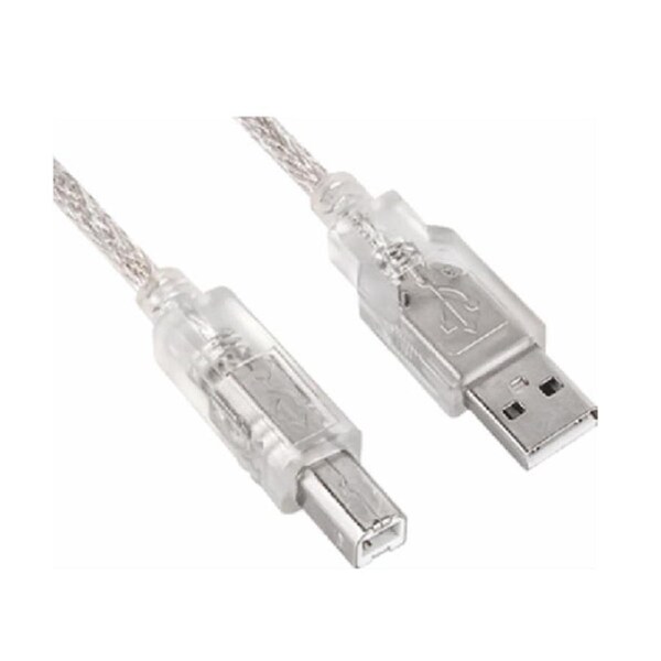 Astrotek Usb Printer Cable 2M Type A Male To Type B Male Transparent