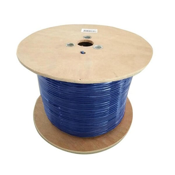 8Ware 350M Cat6 Cable Roll Blue Bare Solid Copper Twisted Core