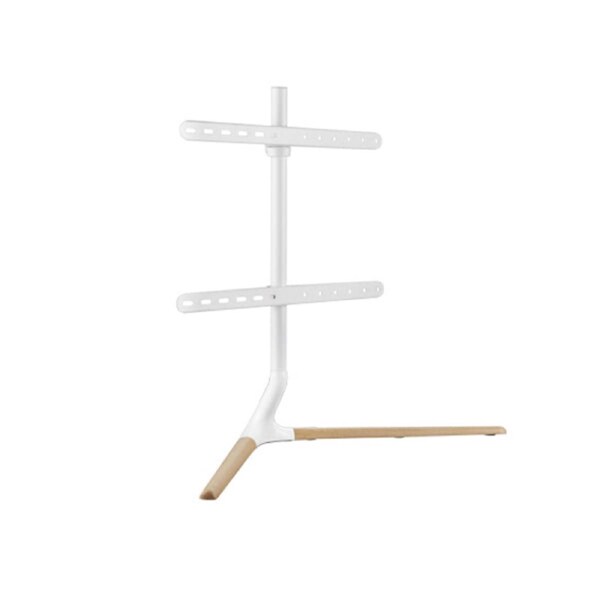 Brateck Modern Linear Tabletop Tv Stand 49 To 70In Tv Matte White