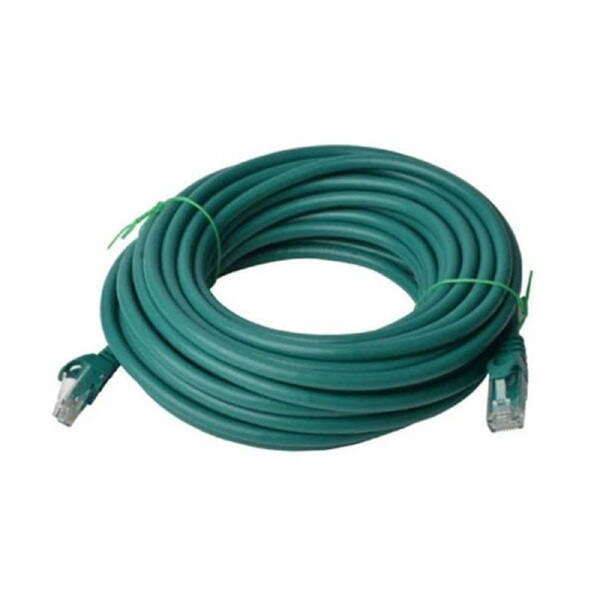 8Ware Cat6A Utp Ethernet Cable 15M Snagless Green
