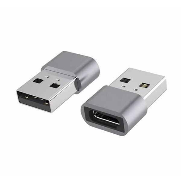 Astrotek Usb Type C Female To Usb Male Otg Adapter Silver