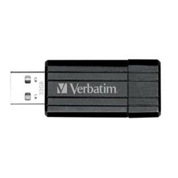 Verbatim 32Gb Usb Storage Drive Memory Stick Black