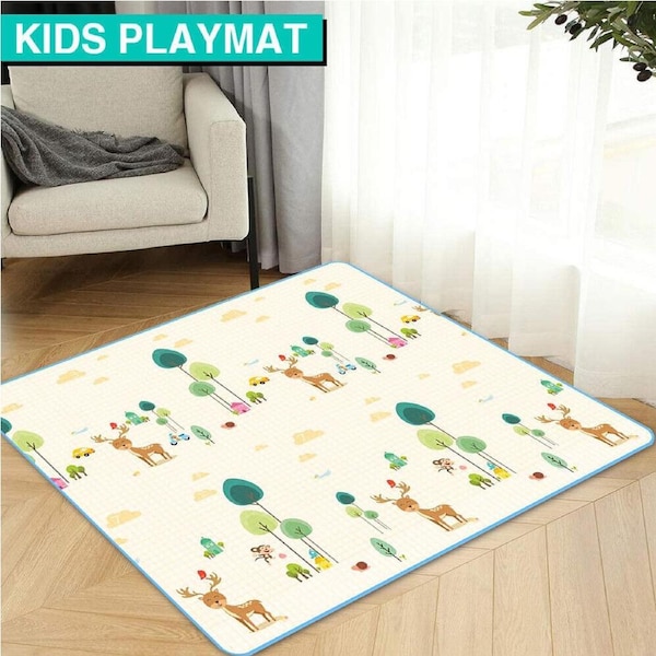 200x180cm Baby Kids Play Mat Crawling Pad Waterproof Foam Soft Carpet Rug Picnic