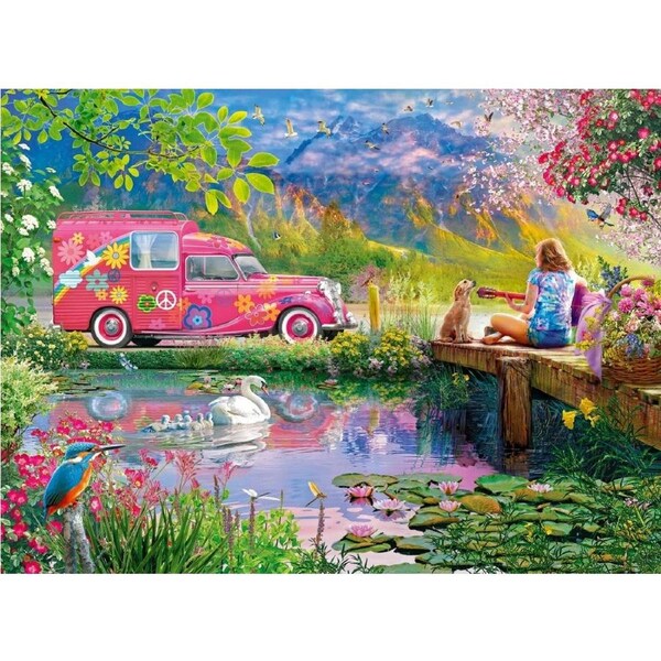 Holdson - A Road Less Travelled - Hippie Puzzle 1000pc
