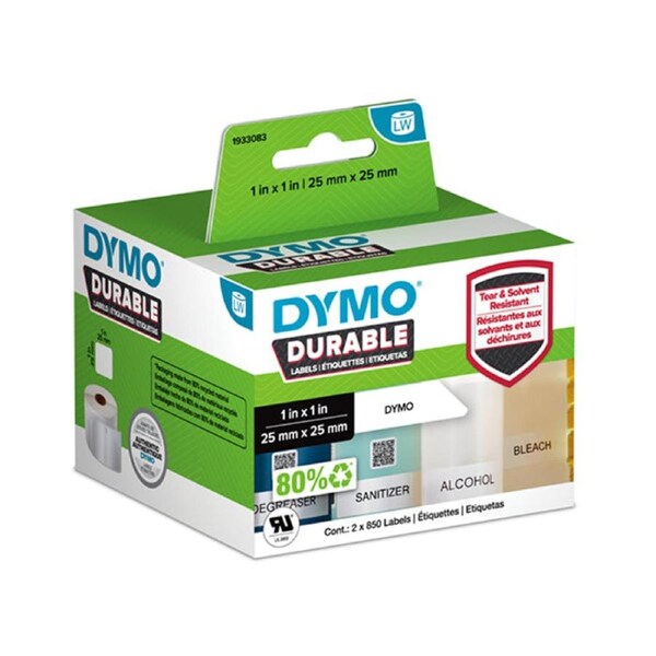 Dymo Lw Dur Mp Label 25 X 25Mm
