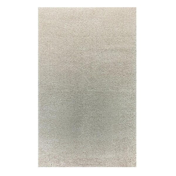 Shaggi Polypropylene Light Sand Rug 50Cmx80Cm