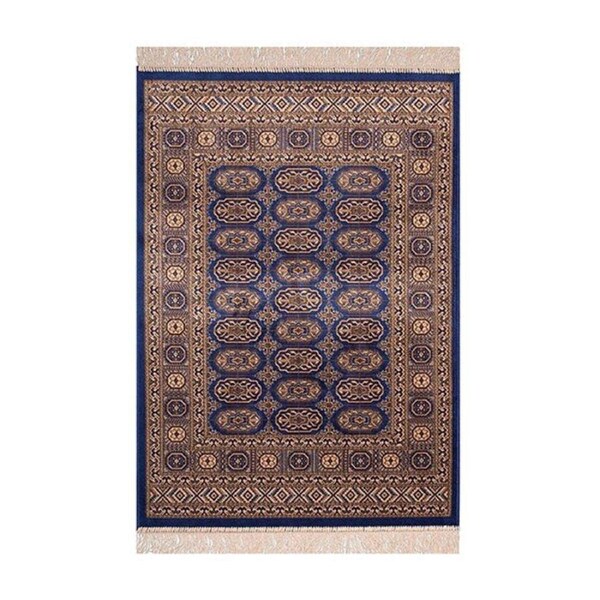 Chiraz Navy Brown Rug 68Cmx115Cm