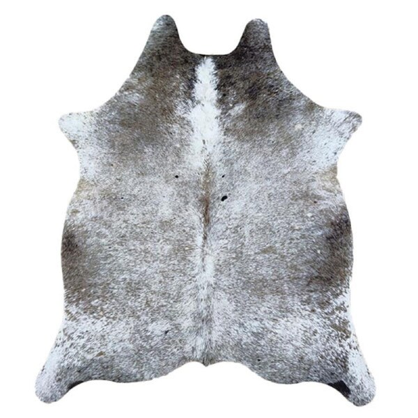 Moonah Salt And Pepper Cowhide Rug 155Cmx190Cm