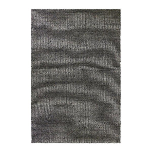 Steel Grey Wool Oscar Rug 155Cmx225Cm